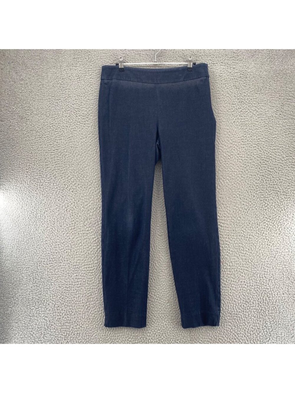 Talbots Pants Womens 6 Chatham Black Ankle Skinny Slim Leg Stretch Casual Denim